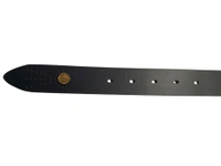 MENS PU LEATHER BLACK COLOR HEAVY KANTA BUCKLE BELT  - FREE, 6