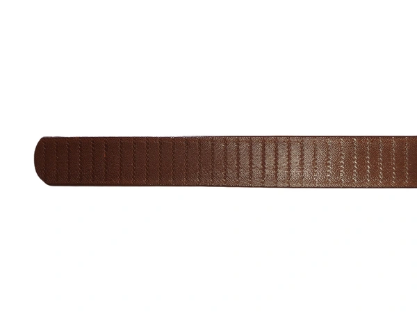 MENS CHINA SHEET PATTI WITH ARMY BUCKLE BROWN COLOR BELT - FREE, 6