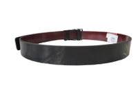 MENS RUBBER SHEETS PATTI WITH ARMY BUCKLE BLACK  COLOR BELT  - FREE, 6