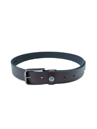 MENS PU LEATHER MULTI COLOR MIX DESIGN HEAVY KANTA BUKLE BELT - FREE, 6