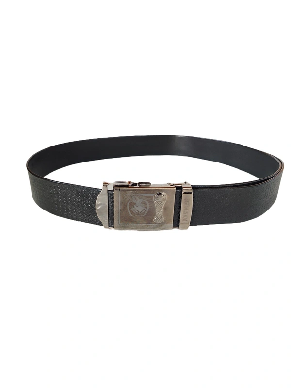 MENS CHINA SHEET PATTI WITH ARMY BUCKLE BLACK COLOR BELT - FREE, 6