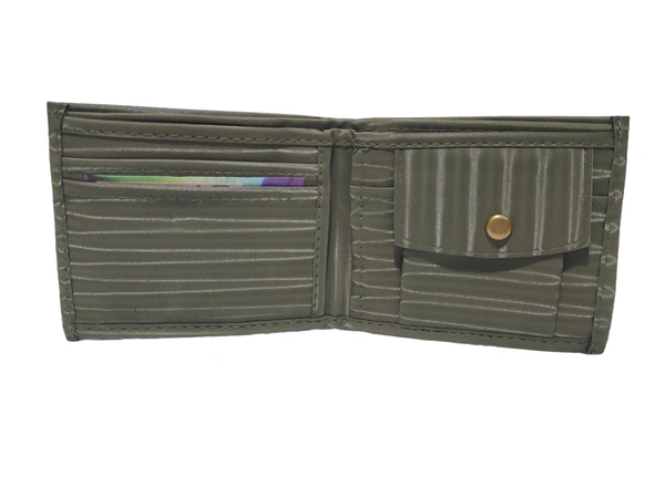 MENS PU LEATHER MIX BRAND WALLETS IN MIX COLOR  - FREE, 6