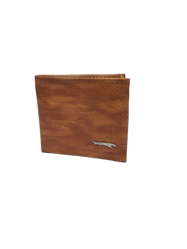 MENS PU LEATHER BRAND WALLETS IN MIX COLOR  - FREE, 6