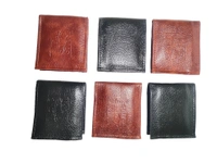 MENS PU LEATHER BRAND WALLETS IN MIX COLOR  - FREE, 6