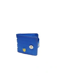 MENS 2 FOLD MIX COLOR STYLISH PU LEATHER WALLET - FREE, 6