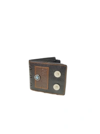 MENS 2 FOLD MIX COLOR STYLISH PU LEATHER WALLET - FREEEW, 6