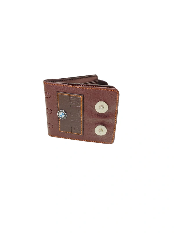 MENS 2 FOLD MIX COLOR STYLISH PU LEATHER WALLET - FREEEW, 6