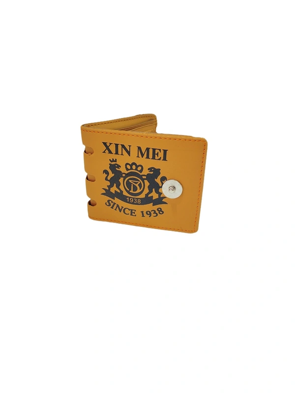 MENS 2 FOLD MIX COLOR STYLISH PU LEATHER WALLET - FREE, 6