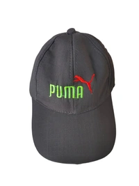 MENS COTTON MULTI COLOR EMBROIDERED DESIGN CAPS FITTING VELRO  - FREE, 6