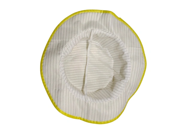 KIDS GIRLS ROUND STYLE PRINTED COTTON HAT FITTING ELASTIC - FREE, 12