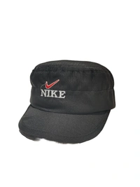 BOYS BLACK COLOR EMBROIDERED DESIGN COTTON SHORT CAP - FREE, 6