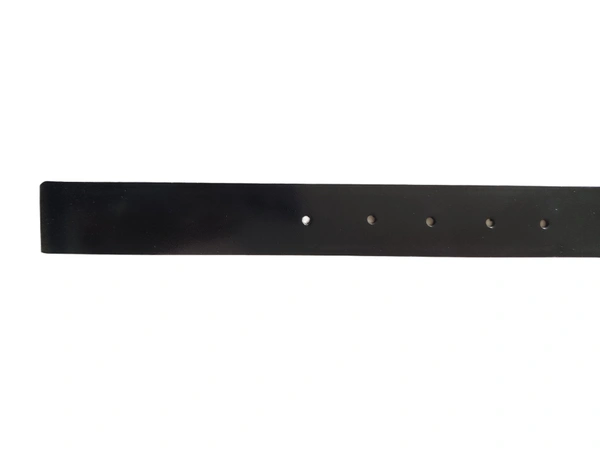 MENS PU LEATHER BLACK COLOR HEAVY H KANTA BUCKLE BELT  - FREE, 6