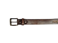 KIDS GENUINE LEATHER BROWN COLOR HEAVY KANTA BUCKLE BELT  - FREE, 6
