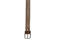 KIDS PU LEATHER BROWN COLOR HEAVY KANTA BUCKLE BELT  - FREE, 12
