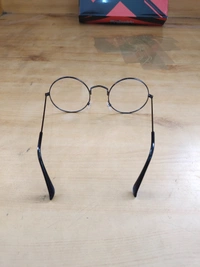 MENS METAL FRAME CLEAR ENS ROUND SUNGLASSLES - FREE, 12