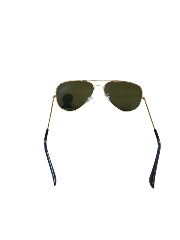 MENS NEW PREMIUM QUALITY KAANCH GLASS LENS AVIATOR SUNGLASSES - FREE, 12