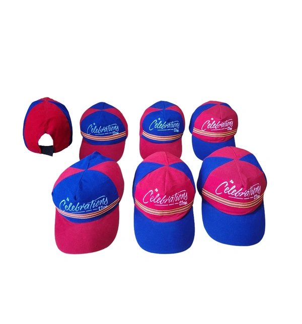 KIDS BABY MIX COLOR VELET MATERIAL CAP FITTING VELCRO - FREE, 12