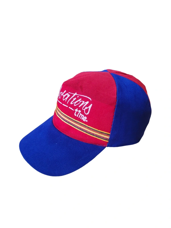 KIDS BABY MIX COLOR VELET MATERIAL CAP FITTING VELCRO - FREE, 12