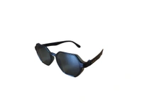 KIDS MEW DESIGN STYLISH PLASTIC MIX COLOR  FRAME SUNGLASSES - FREE, 12
