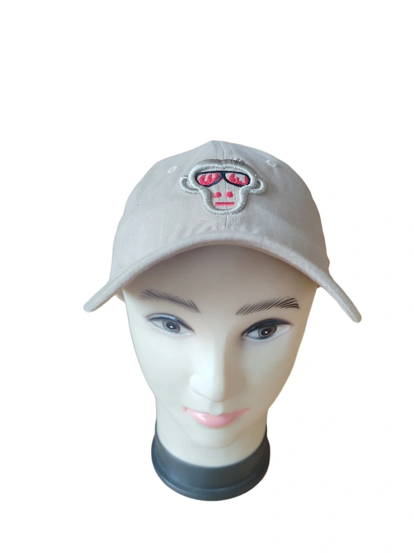 MENS EMBROIDERED DESIGN MIX COLOR  COTTON  MATERIAL CAPS  FITTING - BUCKLE   - FREE, 6