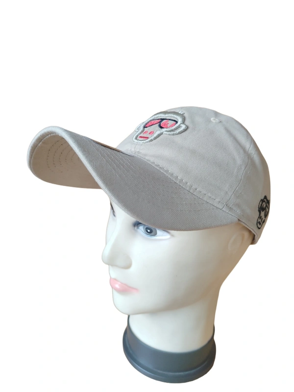 MENS EMBROIDERED DESIGN MIX COLOR  COTTON  MATERIAL CAPS  FITTING - BUCKLE   - FREE, 6