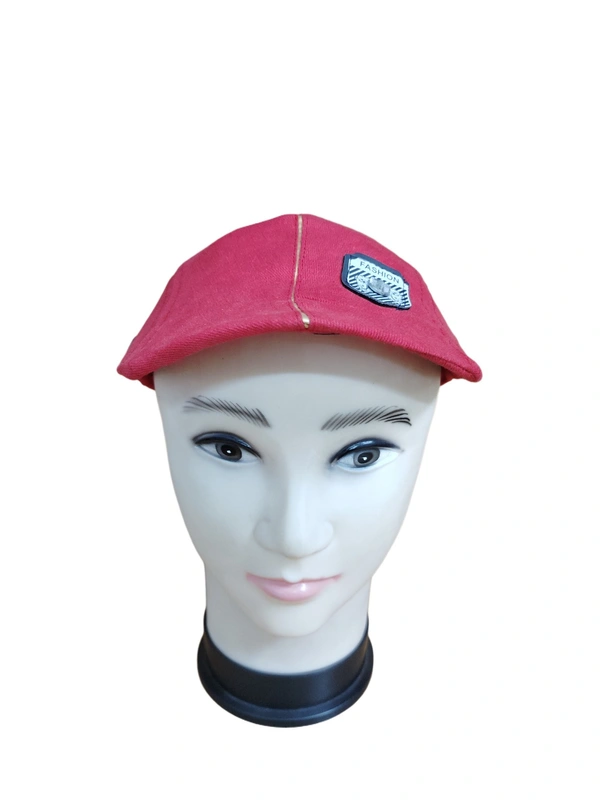 MEN'S NEW DESIGN STYLISH MULTI COLOR COTTON GOLF CAPS FITTING-ELASTIC - FREE, 6