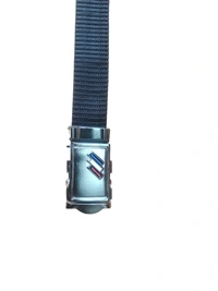 KIDS  NEW DESIGN ARMY BUCKLE MIX COLOR NYLON BELT  - small, 12