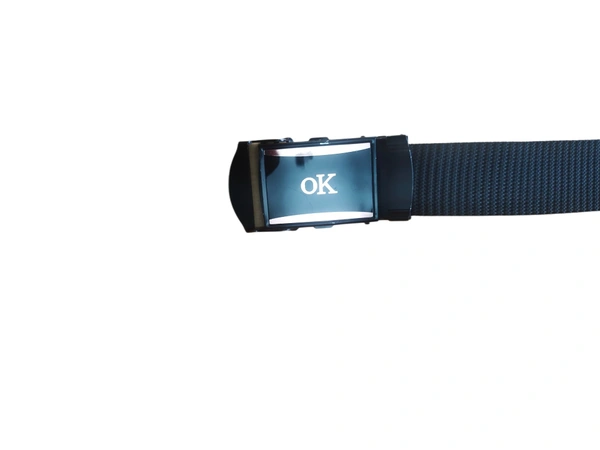 MENS NEW DESIGN ARMY BUCKLE MIX COLOR NYLON BELT  - FREE, 12