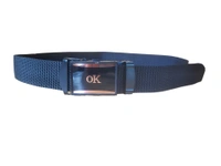 MENS NEW DESIGN ARMY BUCKLE MIX COLOR NYLON BELT  - FREE, 12