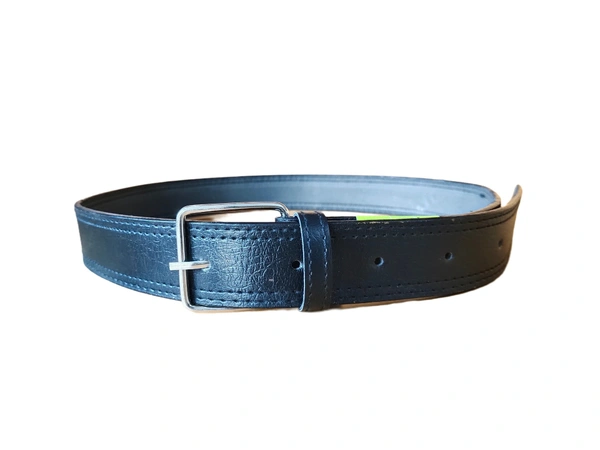 MENS PU LEATHER MIX COLOR KANTA BUCKLE BELT - FREE, 12