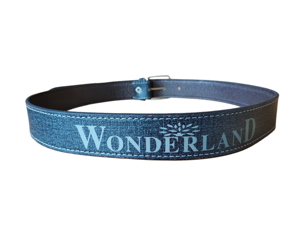 MENS PU LEATHER MIX COLOR KANTA BUCKLE BELT - FREE, 12