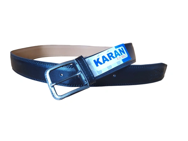 MENS PU LEATHER MIX COLOR KANTA BUCKLE BELT - FREE, 12