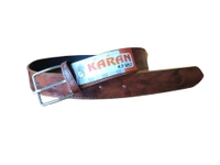 MENS PU LEATHER MIX COLOR KANTA BUCKLE BELT - FREE, 12