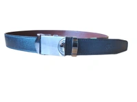 MENS PU LEATHER BLACK  COLOR ARMY  BUCKLE  BELT - FREE, 06
