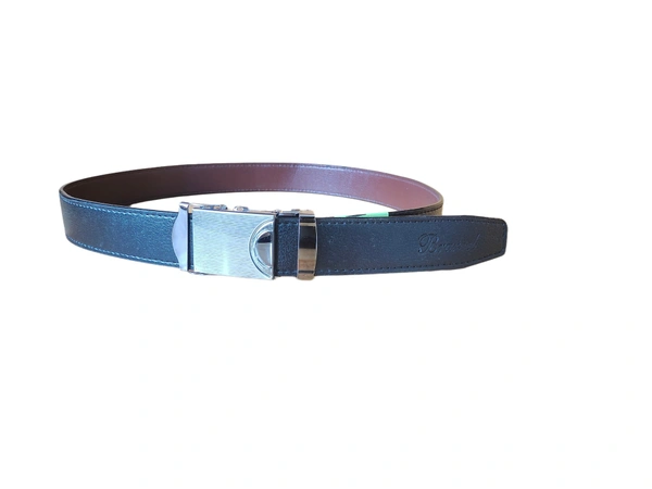 MENS PU LEATHER BLACK  COLOR ARMY  BUCKLE  BELT - FREE, 06