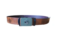 MENS PU LEATHER BROWN  COLOR ARMY  BUCKLE  BELT - REE, 6