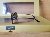 MENS NEW LATEST MODEL DAVIDSON AVIATOR BLACK SUNGLASSES - FREE, 06