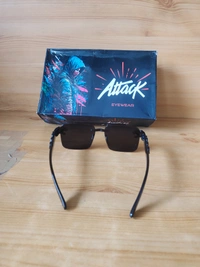 MENS NEW STYLISH LATEST MODEL BLACK MIX SUNGLASSES - FREE, 12