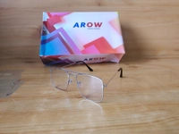 MENS NEW STYLISH LATEST  MODEL CLEAR LENSE SQUARE SUNGLASS - FREE, 12