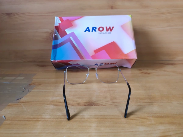 MENS NEW STYLISH LATEST  MODEL CLEAR LENSE SQUARE SUNGLASS - FREE, 12