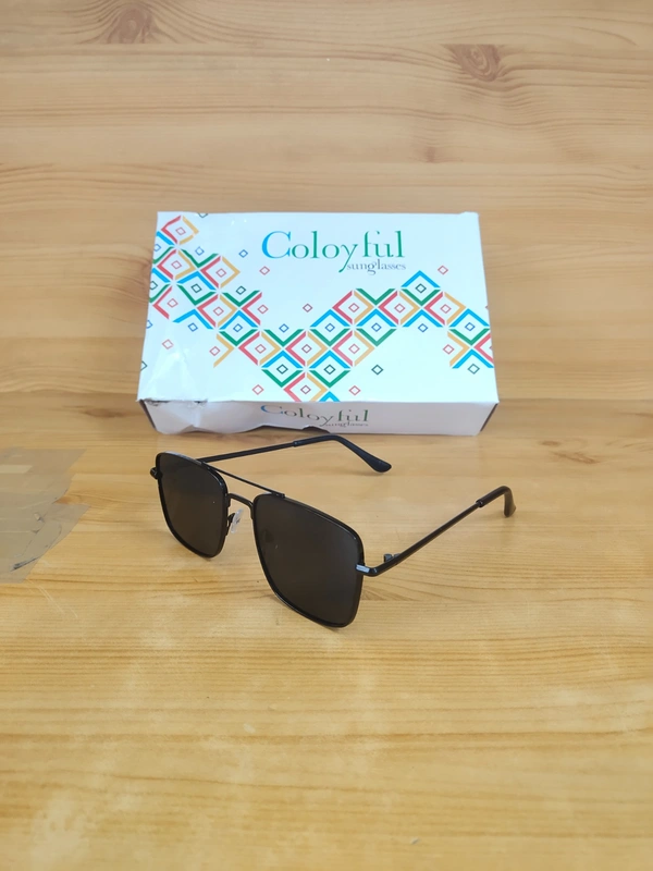 MENS NEW STYLISH LATEST MODEL MIX COLOR SQUARE  METAL SUNGLASSES - FREE, 12