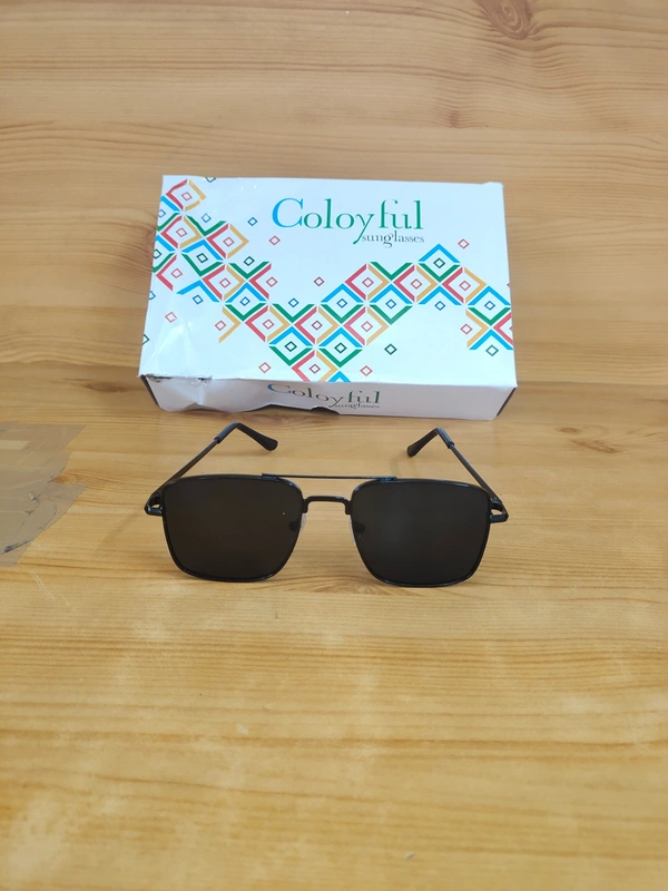 MENS NEW STYLISH LATEST MODEL MIX COLOR SQUARE  METAL SUNGLASSES - FREE, 12