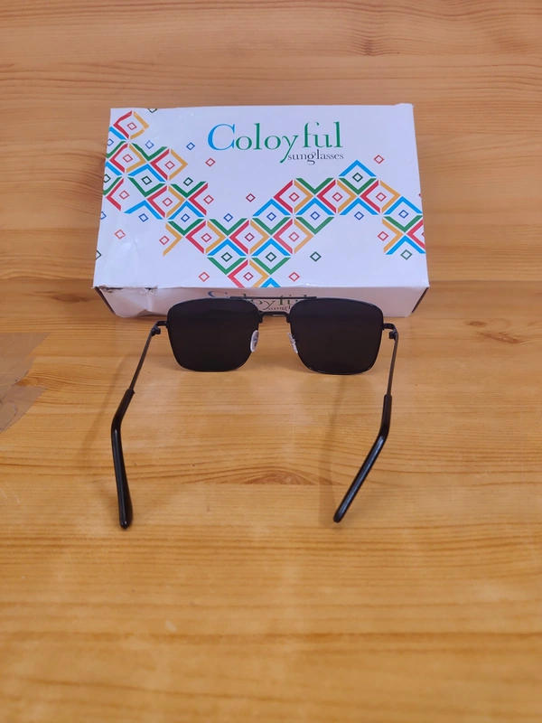 MENS NEW STYLISH LATEST MODEL MIX COLOR SQUARE  METAL SUNGLASSES - FREE, 12