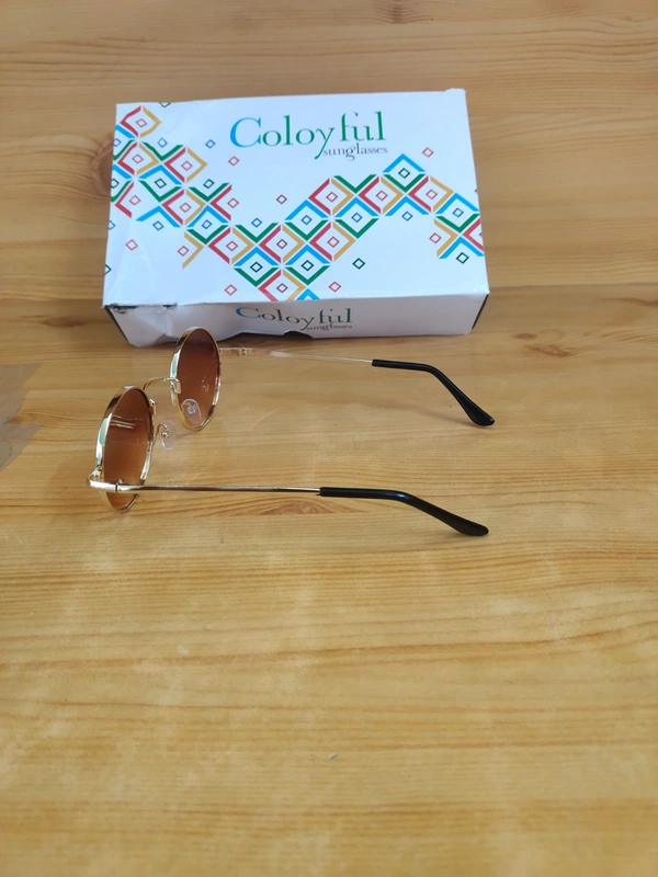 MENS NEW STYLISH LATEST MODEL MIX COLOR ROUND  METAL SUNGLASSES - FREE, 12