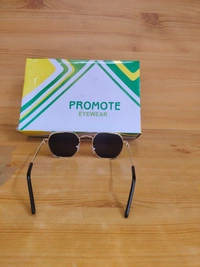 MENS NEW STYLISH LATEST MODEL MIX COLOR ROUND METAL SUNGLASSES - FREE, 12