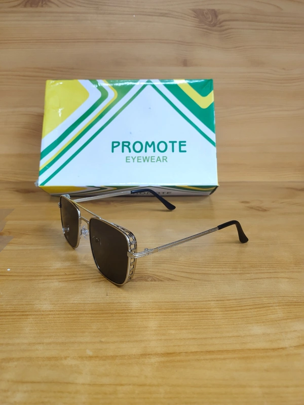 MENS NEW STYLISH LATEST MODEL MIX COLOR SQUARE METAL SUNGLASSES - FREE, 12