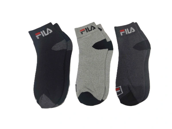 Men Mix Branded Cotton  Socks, Mix Color Pack Set Of 12 Pairs - 12