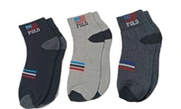 Men Mix Branded Cotton  Socks, Mix Color Pack Set Of 12 Pairs - 12