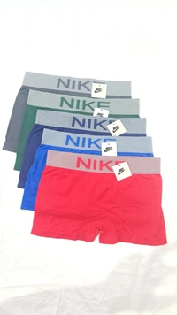 Men's  China Imported  Briefs  Material- Micro Fiber ,Color - Mix Plain Color,  Size - Free Size - Free Size, 12