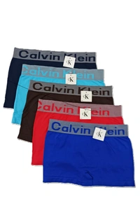 Men's  China Imported  Briefs  Material- Micro Fiber ,Color - Mix Plain Color,  Size - Free Size - Free Size, 12
